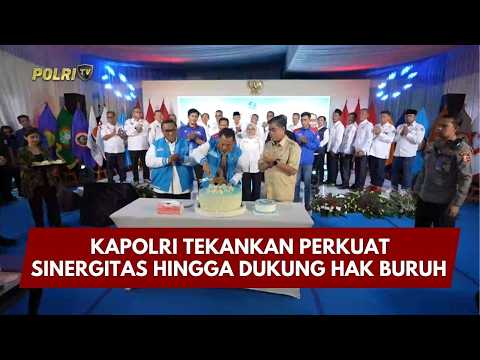 PRESISI UPDATE : KAPOLRI TEKANKAN PERKUAT SINERGITAS HINGGA DUKUNG HAK BURUH 22/02/26 (13.30)
