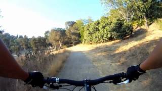 preview picture of video 'Fullerton Loop Mountain Biking 2012 HD - GoPro Hero HD Chest Mount POV'