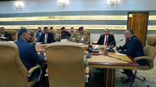 رئيس مجلس الوزراء السيد مصطفى الكاظمي يزور وزارة الداخلية .