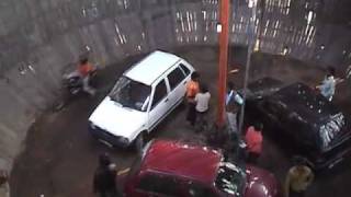 Wall of Death Motorbikes And Cars Video