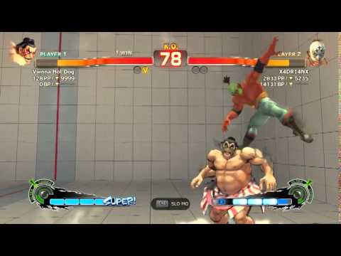 X4DR14NX (FUERTE) VS VIENNA HOT DOG (HONDA) SSF4 AE 2012