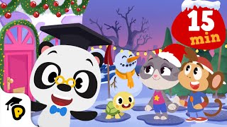 Celebrate Christmas in Panda City | Compilation | Kids Learning Cartoon | Dr. Panda TotoTime