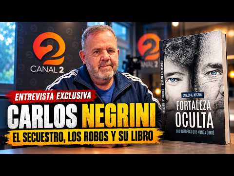 Carlos Negrini: el secuestro, los robos y la historia detrás de su libro | Monte Maíz