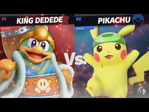 SSBCDQ Weekly #9 Winners Quarters - Arsenic (King Dedede) Vs. Wolow (Pikachu)