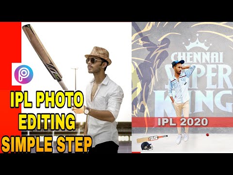 Ipl Cricket Photo Editing | ipl season me photo editing kaise kare by Jaish Artistx