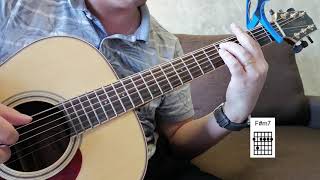 阿杜 A-do - 我不該躲 I Will Not Hide 吉他伴奏 Guitar Play Along