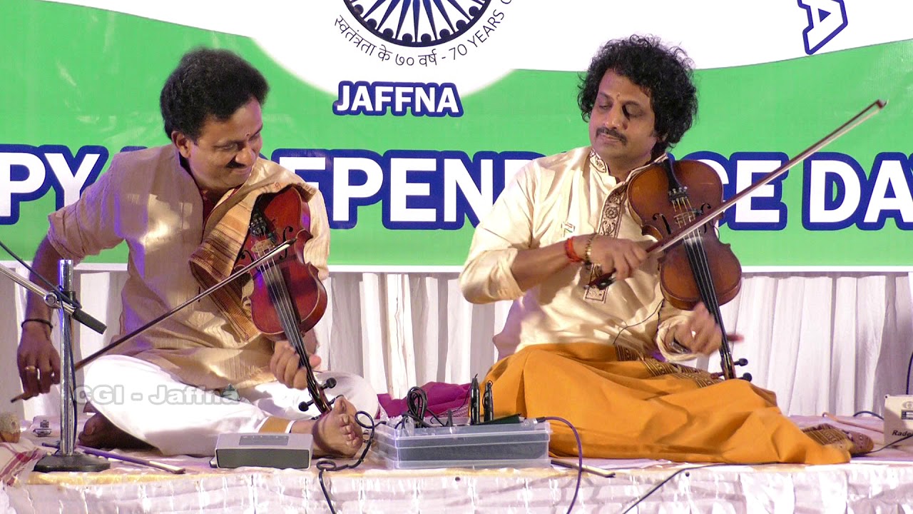 Violin performance by Dr. Manjunath Brothers on the occasion of 71st Independence Day of India