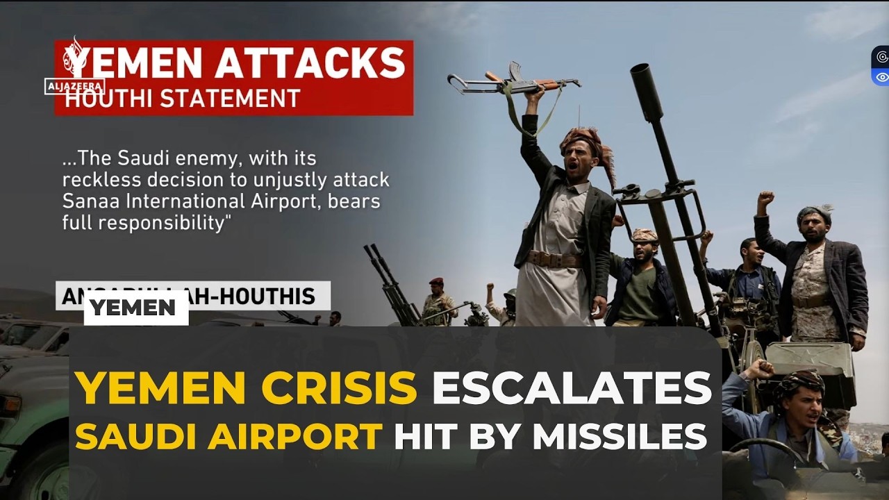 Yemen tensions rise as missile strikes hit Saudi airport runway amid Iran plane dispute