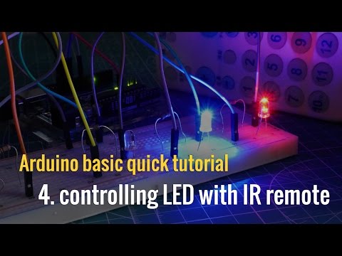 Arduino basic ep.4: Controlling LED with IR remote