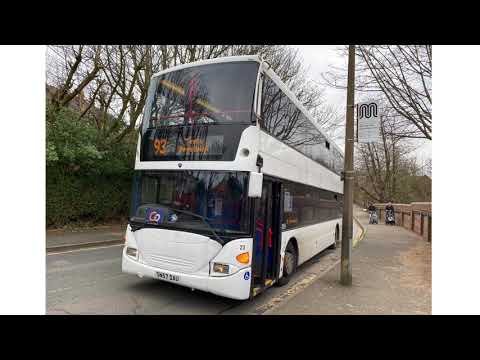 Bullocks Omnicity Scania N94UD 23 SN57 DAU