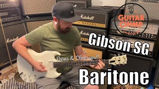 Video thumbnail for 2013 Gibson SG Baritone Alpine White by Guitar Chimp