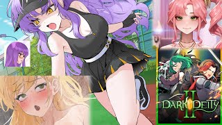 Let's Play: Academy Love Saga: Tennis Angels EX/Streaming ON! VTuber Training/Dark Deity 2[PC/Steam]