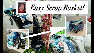 ♻️ v24.14 ♻️TAME YOUR SCRAPS ♻️ Easy Scrap Basket - YOUR way!