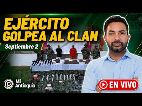 Golpe al Clan del Golfo en Zaragoza: hallan fusiles, explosivos y radios | #MiAntioquiaNoticias