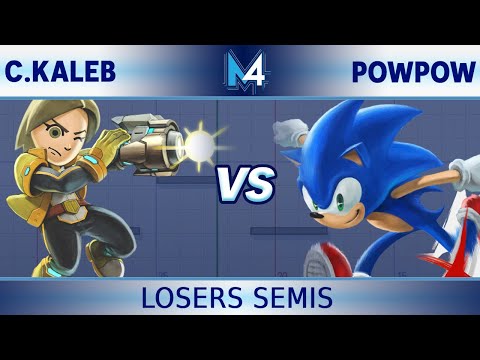 C.Kaleb (Mii Gunner) vs PowPow (Sonic) - Sunday Night Fights 18 Losers Semis