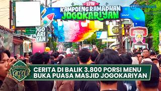 Cerita di Balik 3.800 Porsi Menu Buka Puasa Gratis Masjid Jogokariyan Yogyakarta