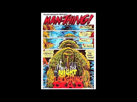 Power Records - The Man-Thing - Night Of The laughing Dead - Audio Drama - Book and Record - Marvel