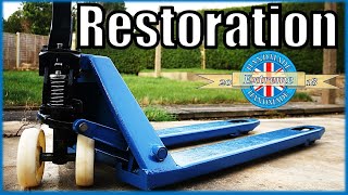 Awesome 2500Kg Pallet Truck Restoration Project & How Hydraulics work.