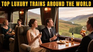 Luxury Trains Around the World You Must Experience ✨ | Travel & Luxury