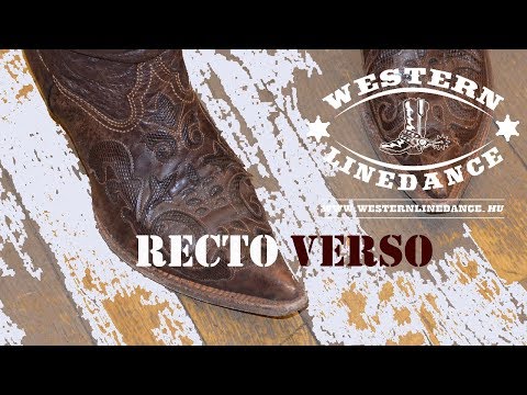 Recto Verso - Line Dance - (Tutorial)