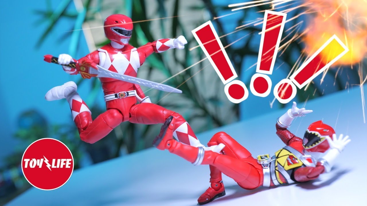 Power Rangers: Toy Life | Stop Motion Action Animation