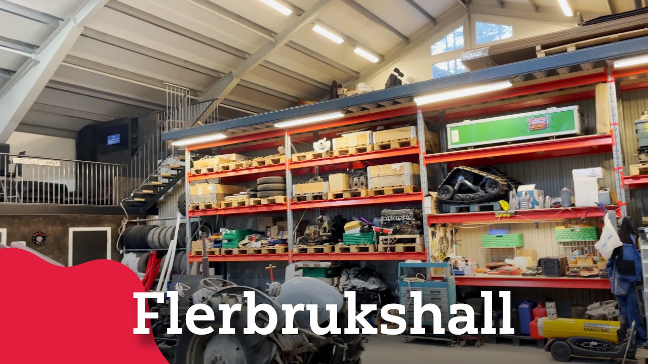 Oppvarmet hall hos Bademiljø Røn VVS