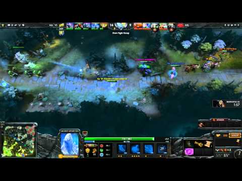 Dota 2 highlights - Natus Vincere vs HellRaisers game 1 ESL One 27-03-2015