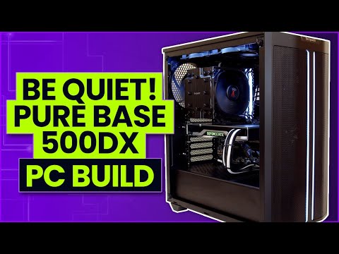 Pure Base 500DX/B550 Tomahawk £1500 PC Build (Time-Lapse)