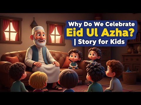 Why Do We Celebrate Eid ul Azha? | Islamic Story for Kids (English)