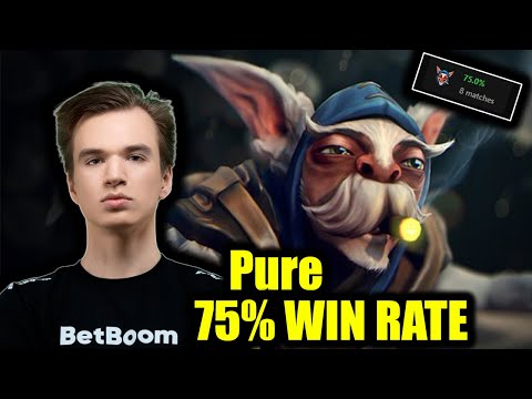 🔥 75% Win Rate With Meepo - Pure - 24 Kills 0 Deaths - Dota 2 Pro Game Highlights
