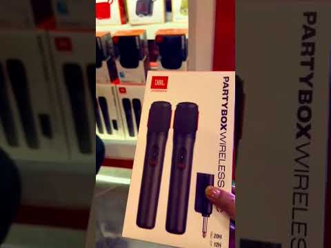 JBL 320 PARTY BOX PLUS 2 WIRELESS MICROPHONE USB.