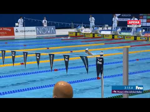 Women 400m Medley Final, FINA Swimming World Cup 2021, GER, Germany, Berlin01 - 03 Oct 2021