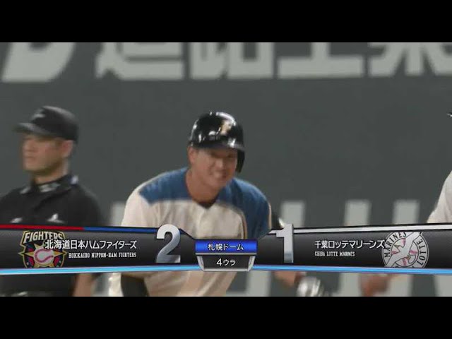 【4回裏】ファイターズ・松本剛 レギュラー奪取へアピール!! 起用に応えるタイムリーヒット!! 2021/3/16 F-M