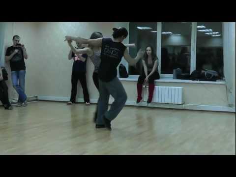 Zouk Class 15.12.11 at Brazuka Dance School - Wakko Oliviér & Маша Величкина