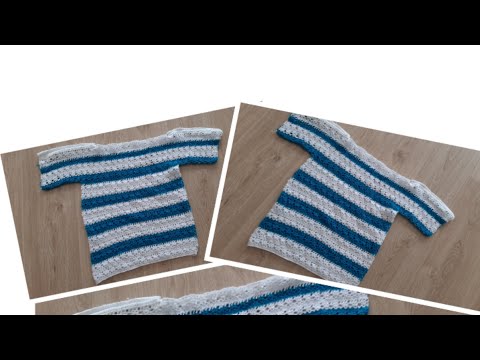 Cum crosetam Bluza Oana pas cu pas