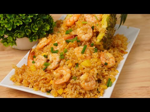 Bí Quyết Làm Cơm Chiên Tôm Ngon Ngọt, Hạt Cơm Tơi Đều | Bếp Nhà Giang