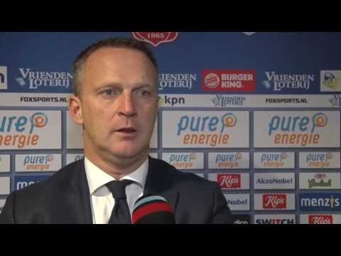 Reactie Van den Brom na FC Twente - AZ