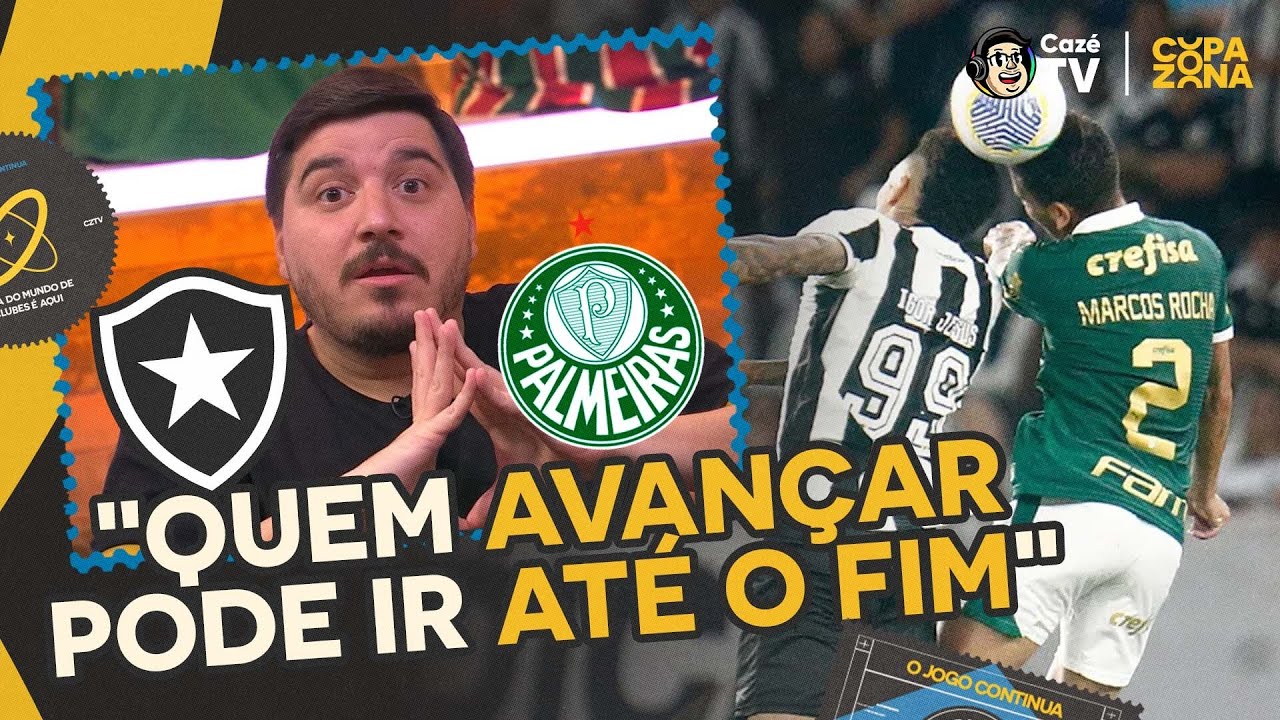 QUEM É O FAVORITO PRA AVANÇAR ENTRE PALMEIRAS E BOTAFOGO?