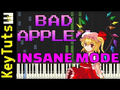 Learn to Play Bad Apple from Touhou 4: Lotus Land Story - Insane Mode