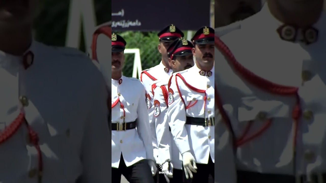 ڤیدیۆ | نێچیرڤان بارزانی دەگاتە کۆلێژی سەربازیی قەڵاچوالان