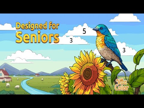 Vita Color for Seniors (by Vita Studio) IOS Gameplay Video (HD) - YouTube