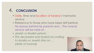 9  OBITUARY Writing