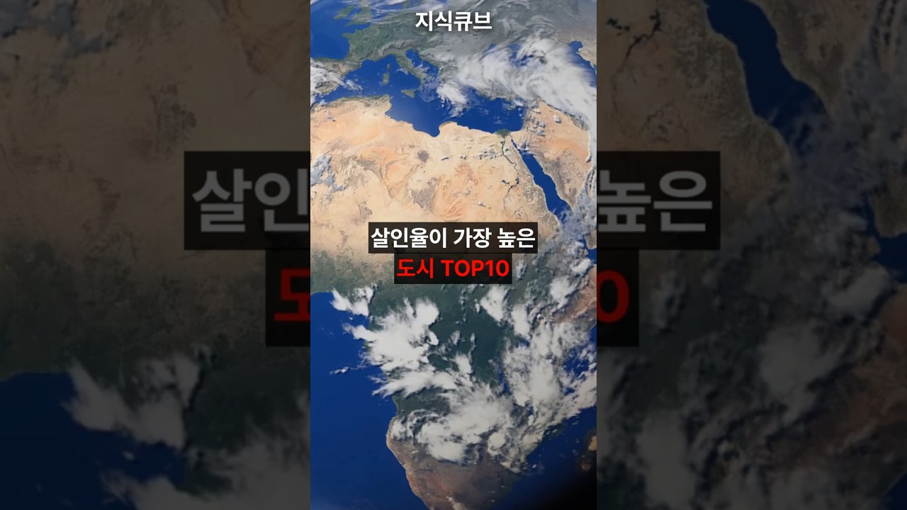 전세계에서 살인율이 가장 높은 도시 #전세계 #도시