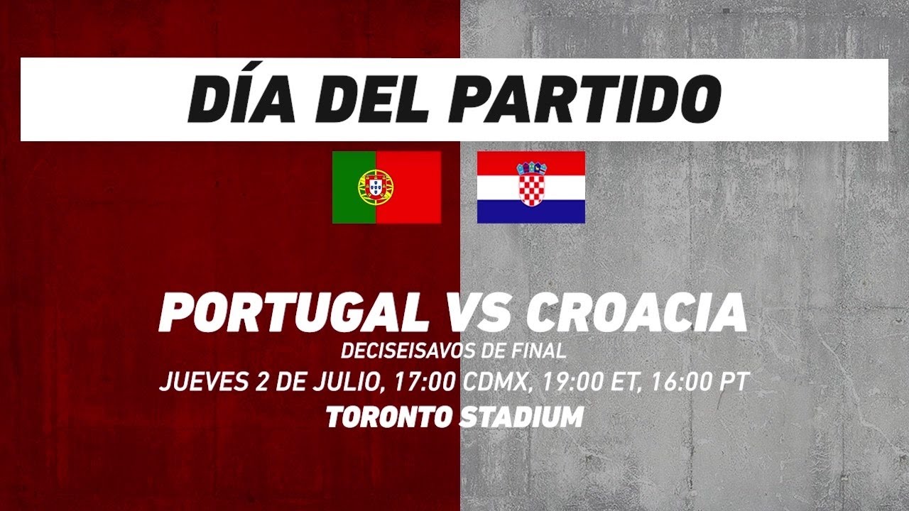 Portugal vs Croacia, frente a frente: Futbol