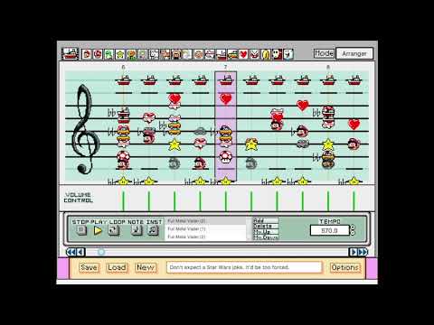 Mario Paint | Full Metal Vader - Kirby: Planet Robobot