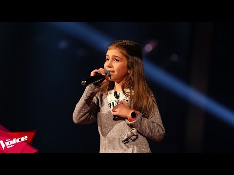 Ana - Evil like me | The Blind Auditions | The Voice Kids Albania 2018