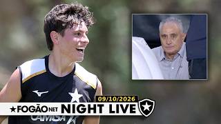 NIGHT LIVE: MONTORO TREINA E DEVE RETORNAR AO BOTAFOGO CONTRA O CORITIBA