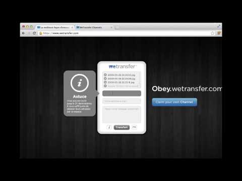 comment ouvrir wetransfer