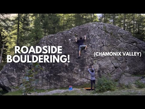 A top BEGINNER BOULDERING area in France! - Col Des Montets, Chamonix