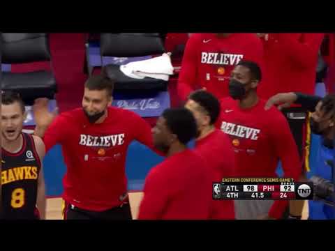 Danilo Gallinari Steal And The Dunk! (Joel Embiid Is Sad 😭)